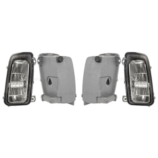 Фары противотуманные Форд Си Макс Ford C-Max 1 (2007-2010) комплект 2 штуки левая и правая DEPO высокое качество