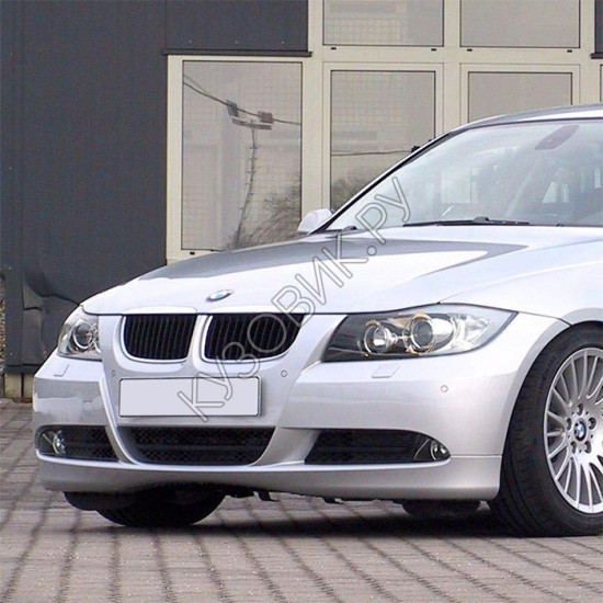 Бампер передний в цвет кузова BMW 3 E90 (2005-2008) с омывателем