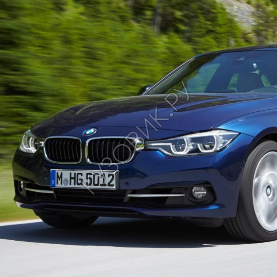 Передний бампер в цвет кузова BMW 3 series F30 (2015-) рестайлинг