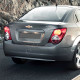 Бампер задний в цвет кузова Chevrolet Aveo T300 (2011-2015) седан Бампер задний в цвет кузова Chevrolet Aveo T300 (2011-2015) седан