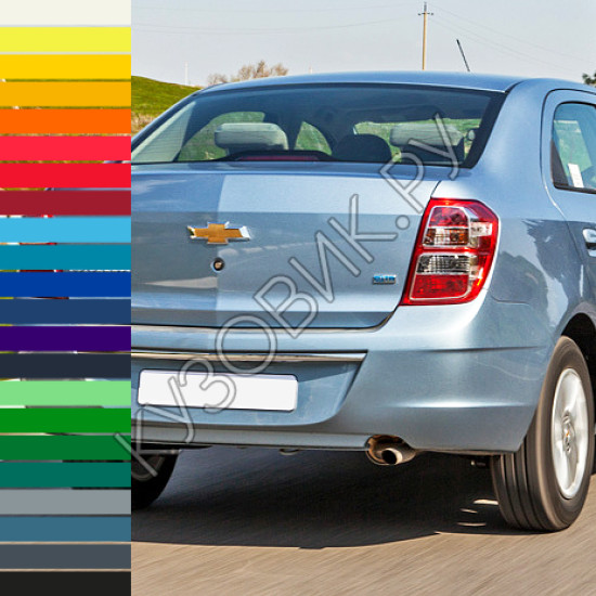 Бампер задний в цвет кузова Chevrolet Cobalt (2011-2016) Бампер задний в цвет кузова Chevrolet Cobalt (2011-2016)