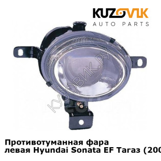 Противотуманная фара левая Hyundai Sonata EF Тагаз (2001-2012) KUZOVIK