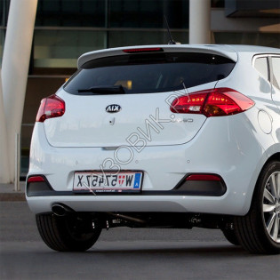 Бампер задний в цвет кузова Kia Ceed 2 (2012-2015) Бампер задний в цвет кузова Kia Ceed 2 (2012-2015)