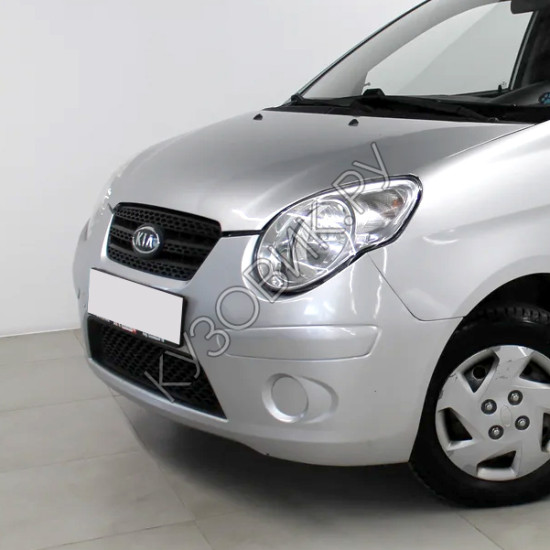 Бампер передний в цвет кузова Kia Picanto 1 (2007-2011) рестайлинг без птф Бампер передний в цвет кузова Kia Picanto 1 (2007-2011) рестайлинг без птф