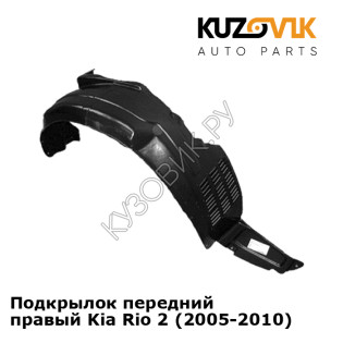 Подкрылок передний правый Kia Rio 2 (2005-2010) KUZOVIK