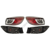 Фары противотуманные Мазда Мазда 3 Mazda Mazda-3 BL (2009-2012) комплект 2 штуки левая и правая DEPO высокое качество