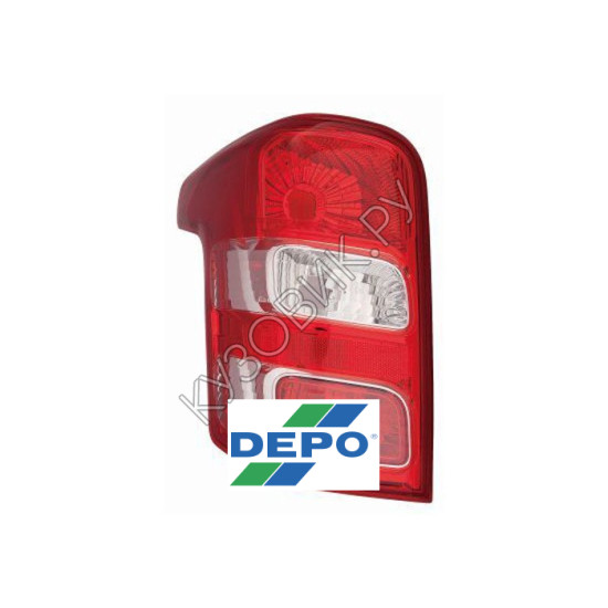 Фонарь левый задний в крыло Mitsubishi L200 (2015-) DEPO