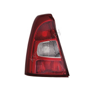 Фонарь задний внешний левый красно-белый Renault Logan 1 (2010-) рестайлинг