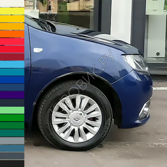 Крыло переднее правое в цвет кузова Renault Logan 2 Sandero (2012-2020) Крыло переднее правое в цвет кузова Renault Logan 2 Sandero (2012-2020)