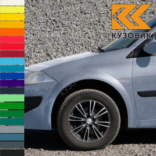 Крыло переднее левое в цвет кузова Renault Megane 2 (2002-2008) пластиковое Крыло переднее левое в цвет кузова Renault Megane 2 (2002-2008) пластиковое