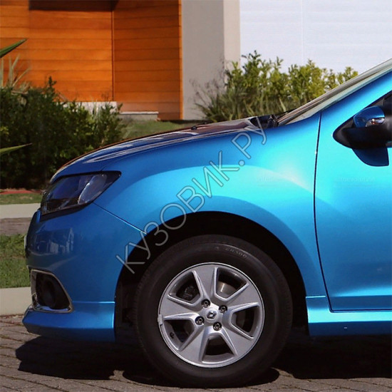 Крыло переднее левое в цвет кузова Renault Sandero 2 (2014-2018) Крыло переднее левое в цвет кузова Renault Sandero 2 (2014-2018)
