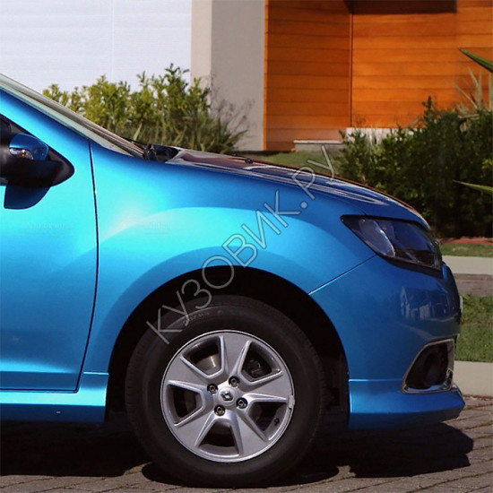 Крыло переднее правое в цвет кузова Renault Sandero 2 (2014-2018) Крыло переднее правое в цвет кузова Renault Sandero 2 (2014-2018)