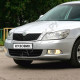 Бампер передний в цвет кузова Skoda Octavia A5 (2008-2013) рестайлинг Бампер передний в цвет кузова Skoda Octavia A5 (2008-2013) рестайлинг