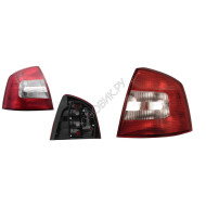 Фонари задние Шкода Октавия Skoda Octavia A5 (2008-2012) комплект 2 штуки левый и правый SAT высокое качество