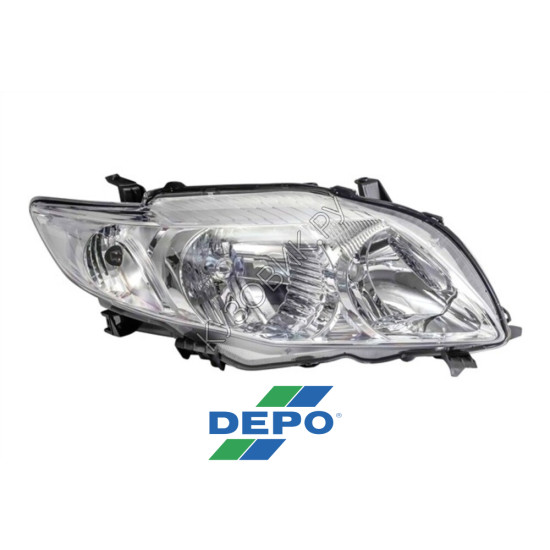 Фара правая Toyota Corolla 150 (2006-2009) DEPO