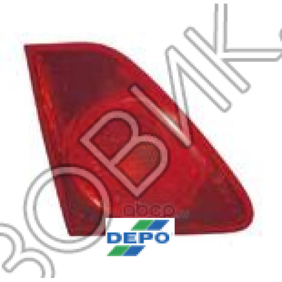 Фонарь левый задний в крышку багажника Toyota Corolla 150 (2006-2009) DEPO