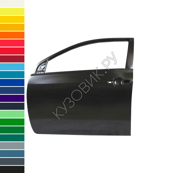 Дверь передняя левая в цвет кузова Toyota Rav4 3 XA30 (2005-2012) Дверь передняя левая в цвет кузова Toyota Rav4 3 XA30 (2005-2012)