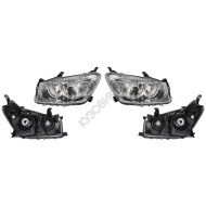 Фары Тойота Рав4 Toyota Rav4 3 XA30 (2005-2012) комплект 2 штуки левая и правая SAT высокое качество
