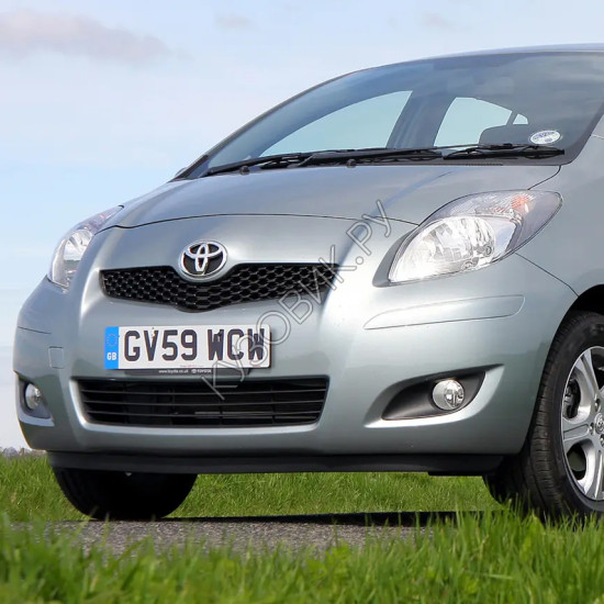 Передний бампер в цвет кузова Toyota Yaris XP90 (2009-) рестайлинг Передний бампер в цвет кузова Toyota Yaris XP90 (2009-) рестайлинг