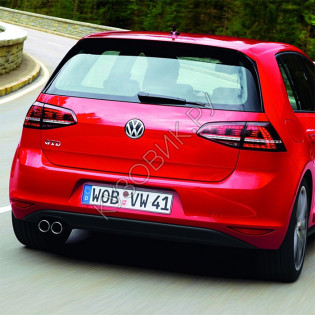 Бампер задний в цвет кузова Volkswagen Golf 7 (2012-2017)