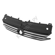 Решетка радиатора без эмблемы Volkswagen Polo V (2014-2020) седан рестайлинг